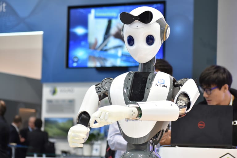 Interactive Robot showcase