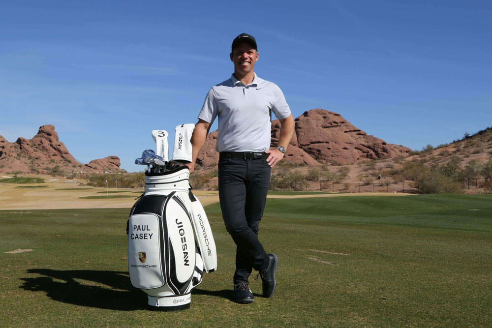 JIG-SAW and PGA Golfer Paul Casey
