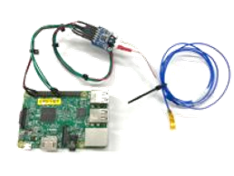 Raspberry Piに熱電対を接続