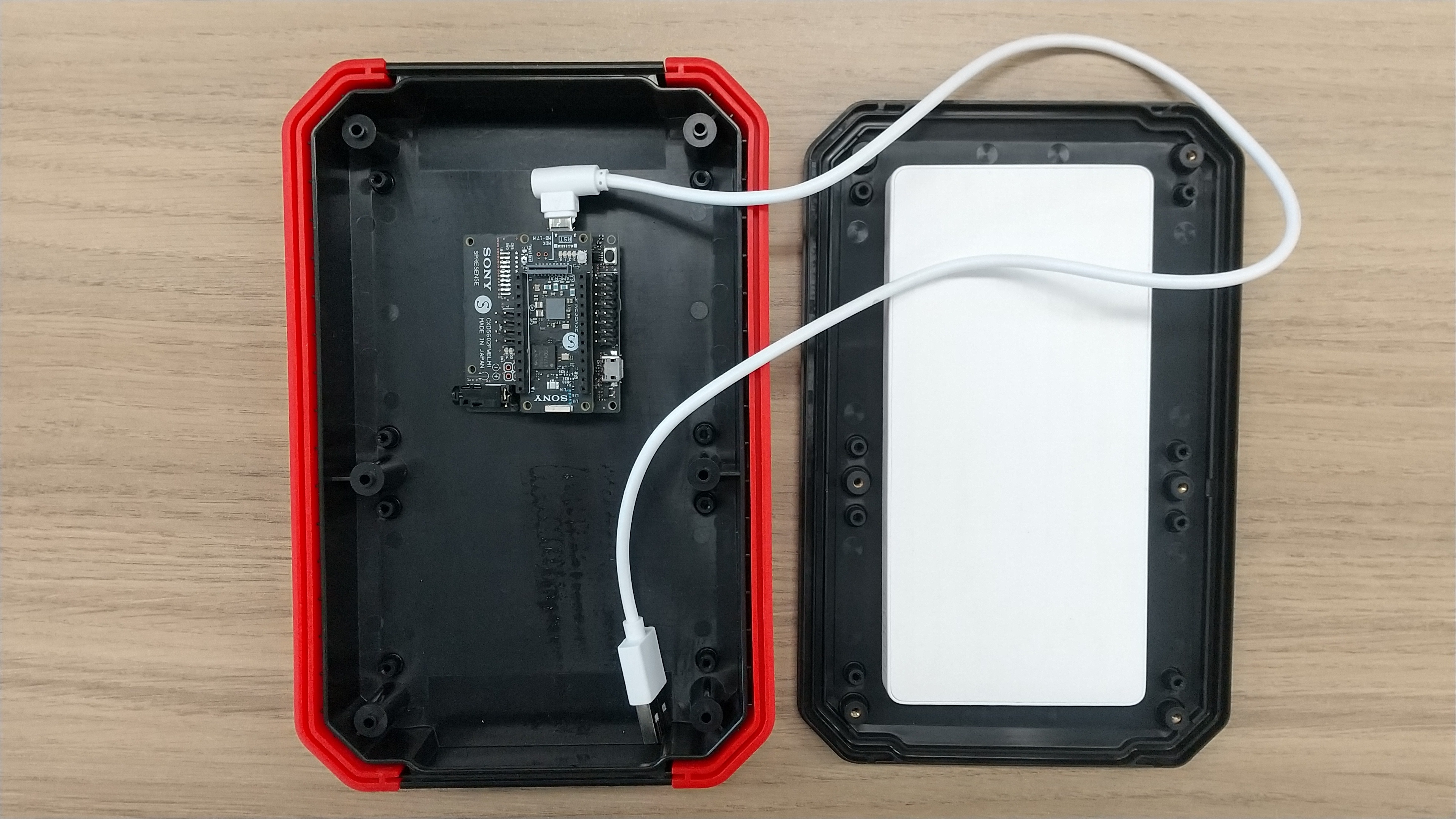 図16. バッテリー駆動でGPS(GNSS)データ取得を行った形態