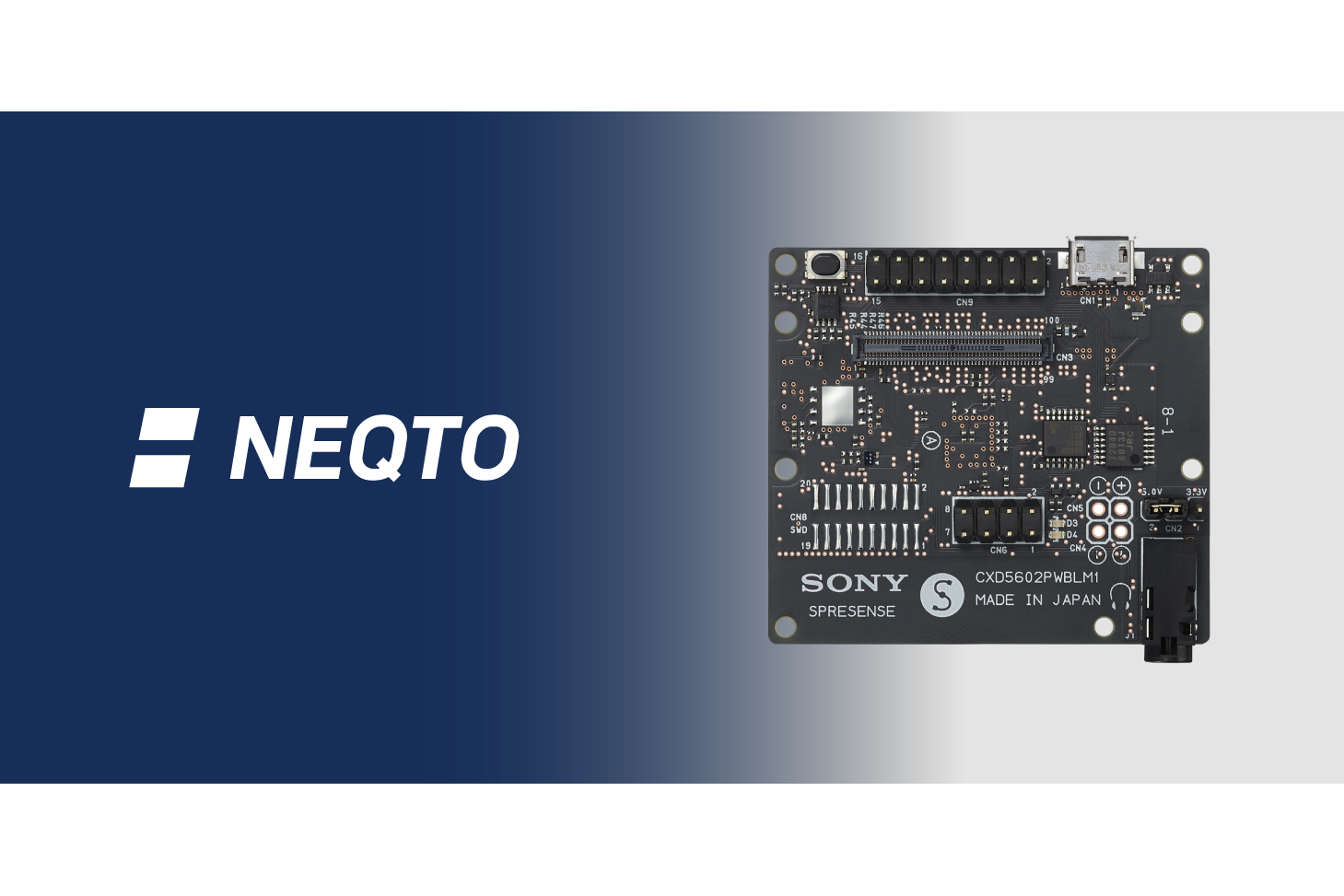 NEQTO x Spresense